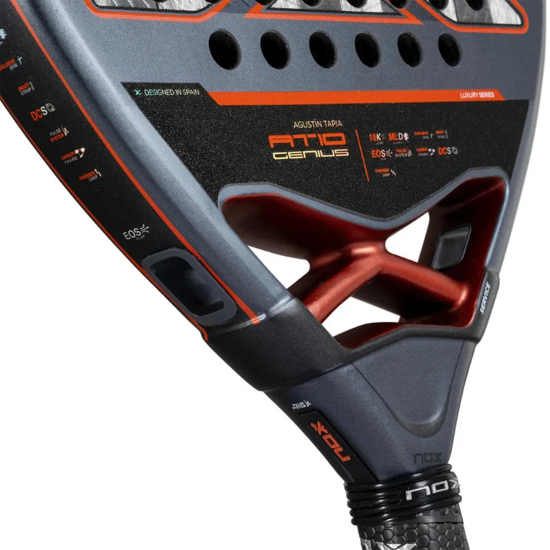 Nox AT10 Genius 18K Alum 2025 Padel Racket - Ultimate Padel